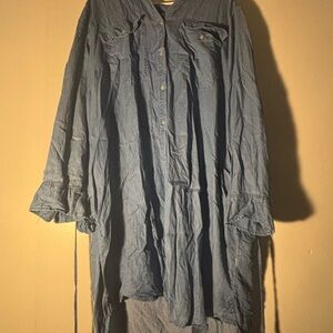 Terra & Sky Light Blue Denim dress